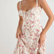floral print camisole midi dress - MRSLM