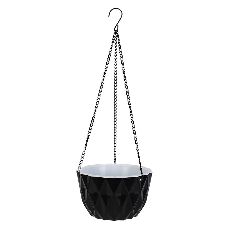 modern wall hanging flower planter, view 4 - MRSLM