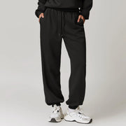 high waisted loose fit sweatpants, view 5 - MRSLM