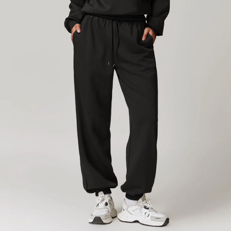 high waisted loose fit sweatpants, view 5 - MRSLM