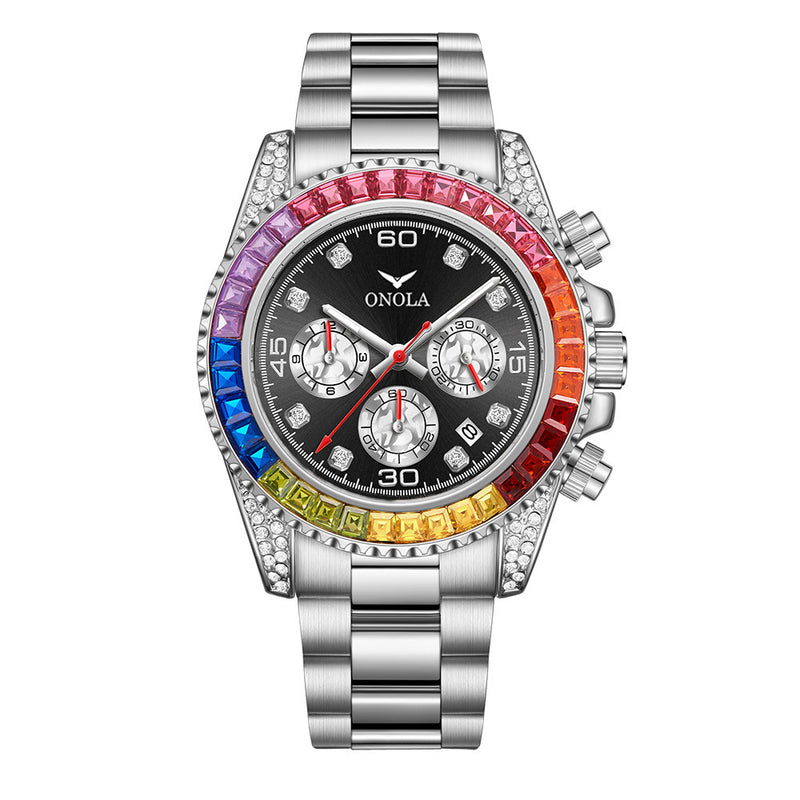 business steel band watch, view 6 - MRSLM