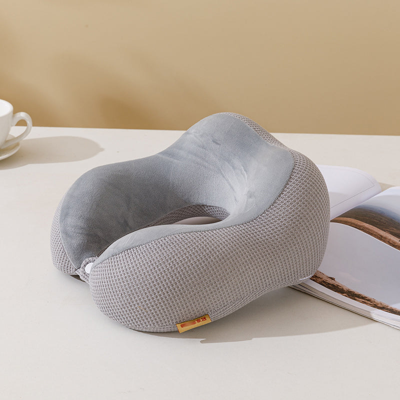 memory foam U-shaped neck pillow, view 7 - MRSLM