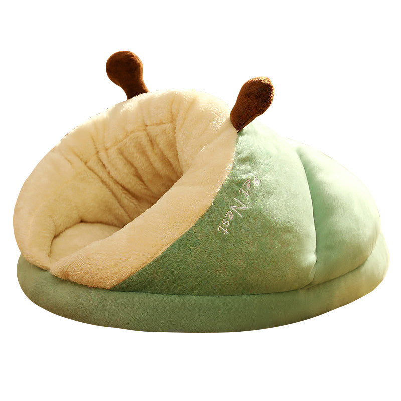 Cozy cat cave bed, view 2 - MRSLM