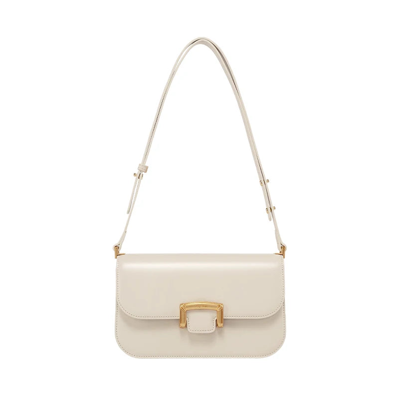 women's split leather crossbody shoulder bag, view 2 - MRSLM