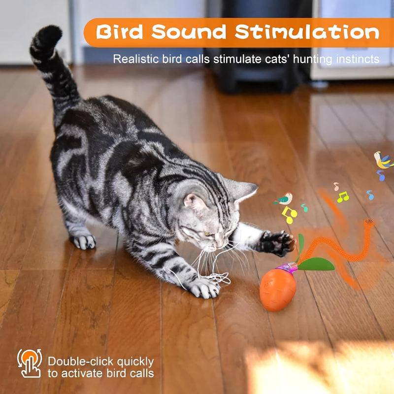 motion-activated cat ball toy, view 7 - MRSLM