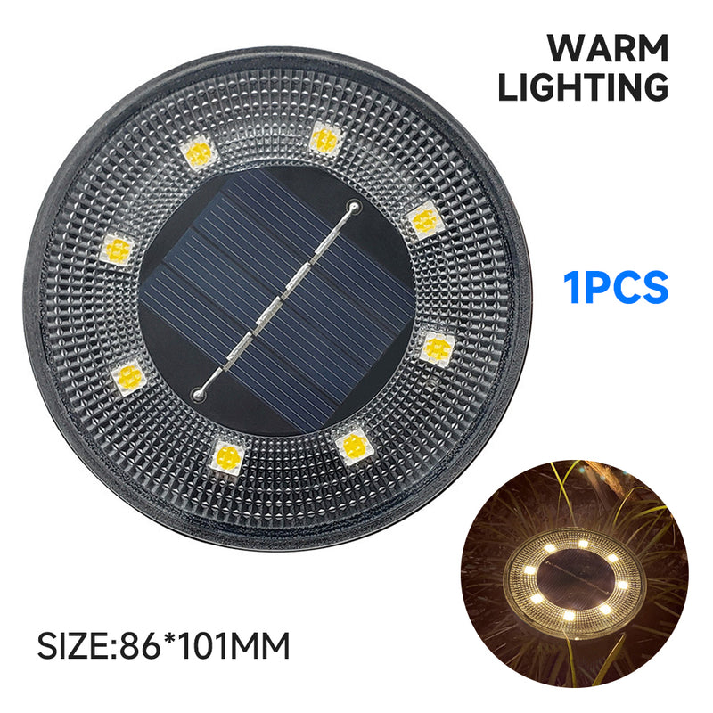 solar power ground lights, view 5 - MRSLM