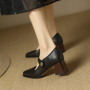 elegant autumn mary jane pumps, view 9 - MRSLM