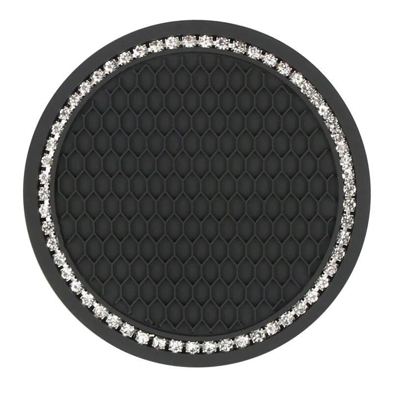 diamond car cup holder mat, view 13 - MRSLM