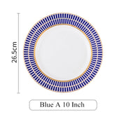 6-piece nordic ceramic plates set, view 6 - MRSLM