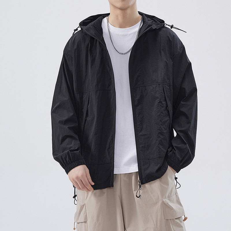 men's lightweight nylon jacket - MRSLM
