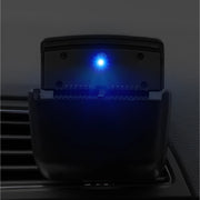 portable smokeless car ashtray with led light and lid, view 6 - MRSLM