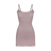 sling lace hip dress, view 11 - MRSLM