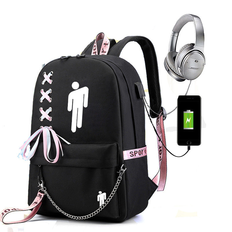 starry sky travel backpack, view 15 - MRSLM
