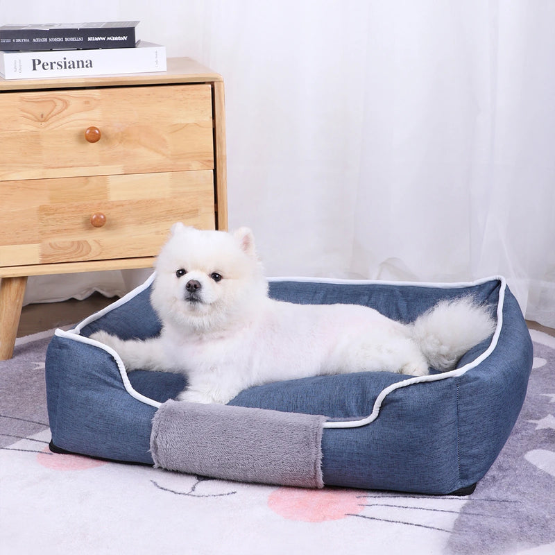 fluffy washable dog bed, view 3 - MRSLM