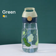 kids water bottle with straw, view 5 - MRSLM