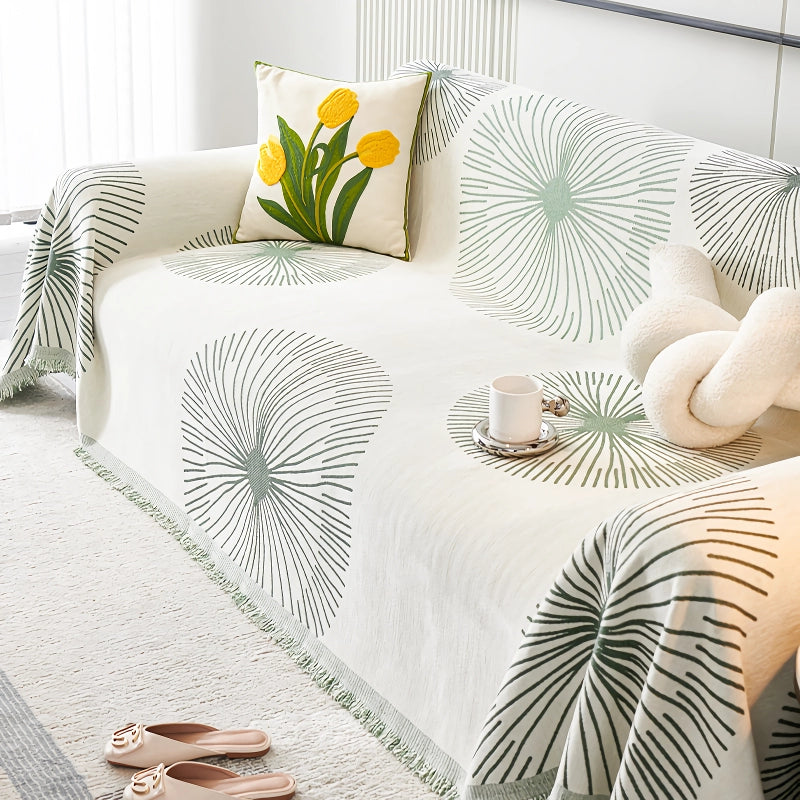 anti-scratch chenille couch slipcover, view 2 - MRSLM