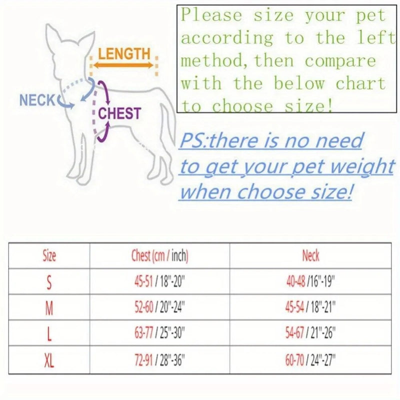 adjustable reflective dog harness vest, view 12 - MRSLM