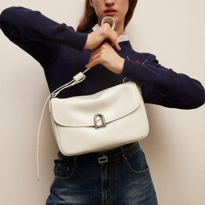 square shoulder crossbody bag, view 7 - MRSLM