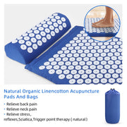 acupressure massage mat and pillow set, view 4 - MRSLM