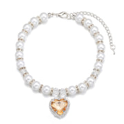 pearl breakaway pet collar, view 2 - MRSLM