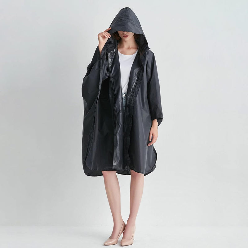 unisex riding rain poncho, view 11 - MRSLM