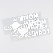 reflective animal car decal, view 13 - MRSLM