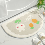 flower greeting mat, view 6 - MRSLM