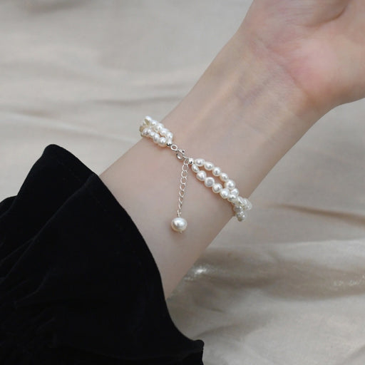 natural baroque freshwater pearl bracelet - MRSLM