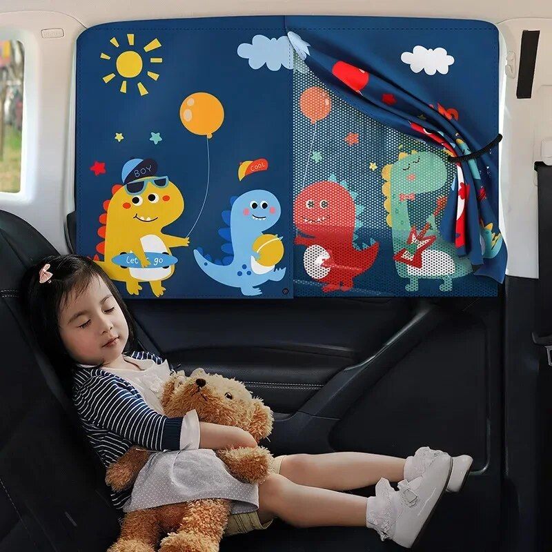 magnetic car side window sunshade, view 8 - MRSLM