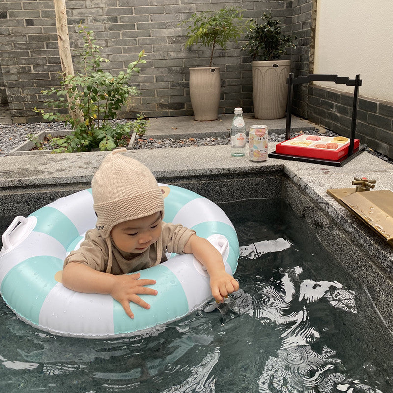 baby swim ring inflatable seat, view 9 - MRSLM