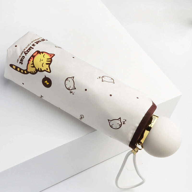 cute cat mini umbrella, view 5 - MRSLM