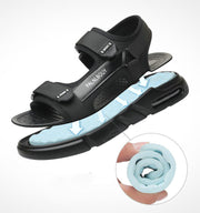 men's Velcro mesh beach sandals, view 4 - MRSLM