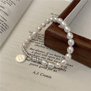 S925 silver pearl lucky necklace, view 2 - MRSLM
