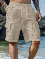drawstring beach shorts, view 10 - MRSLM