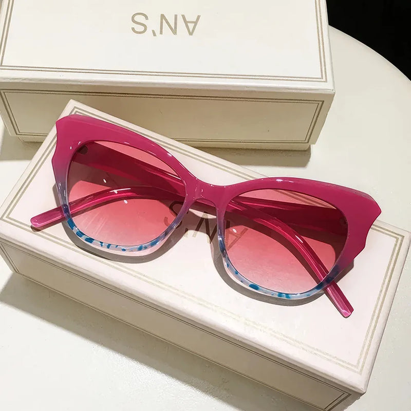 vintage cat eye sunglasses, view 7 - MRSLM