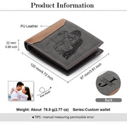 men's retro PU wallet, view 4 - MRSLM