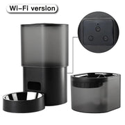 Smart WiFi automatic cat feeder and water dispenser, view 3 - MRSLM