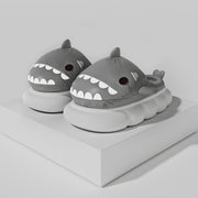 cartoon shark home slippers, view 6 - MRSLM
