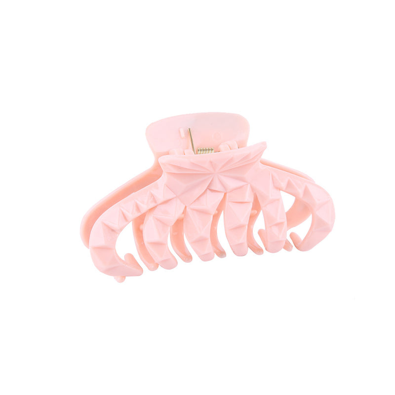 large 9cm resin candy color hair clip, view 2 - MRSLM