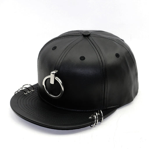 flat-brim hip hop cap - MRSLM