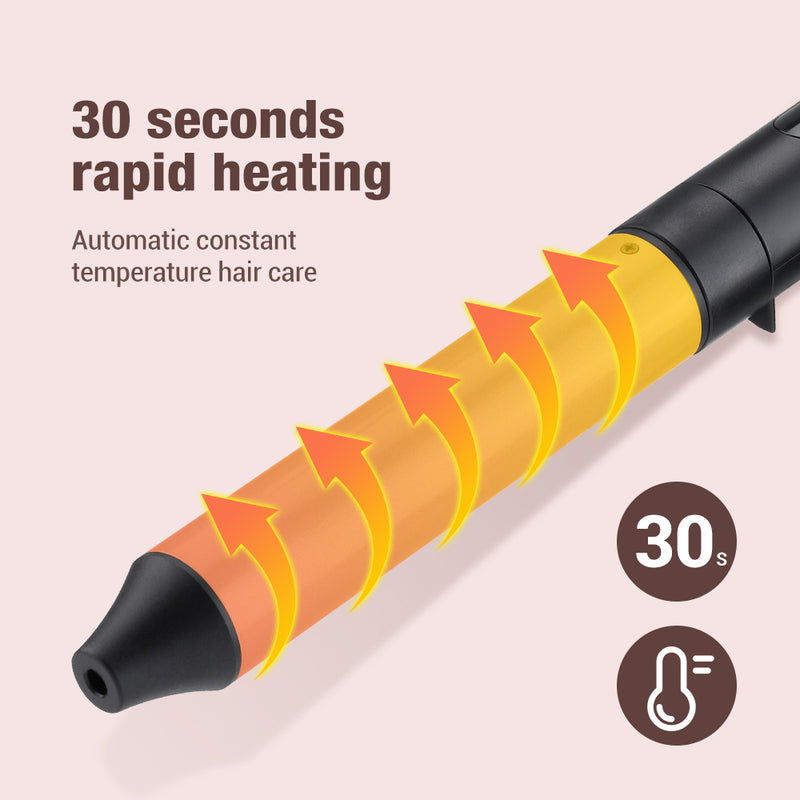 6-in-1 hair waver iron, view 6 - MRSLM