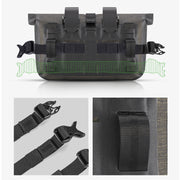 waterproof handlebar bike bag, view 4 - MRSLM