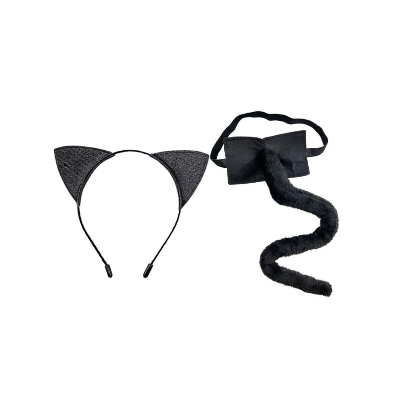 fox cat ears and tail cosplay set, view 3 - MRSLM