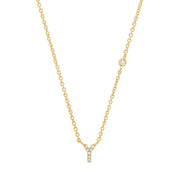 letter pendant necklace, view 26 - MRSLM