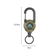 heavy duty retractable id badge reel, view 2 - MRSLM