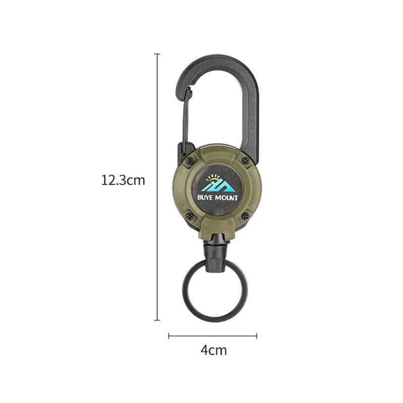 heavy duty retractable id badge reel, view 2 - MRSLM