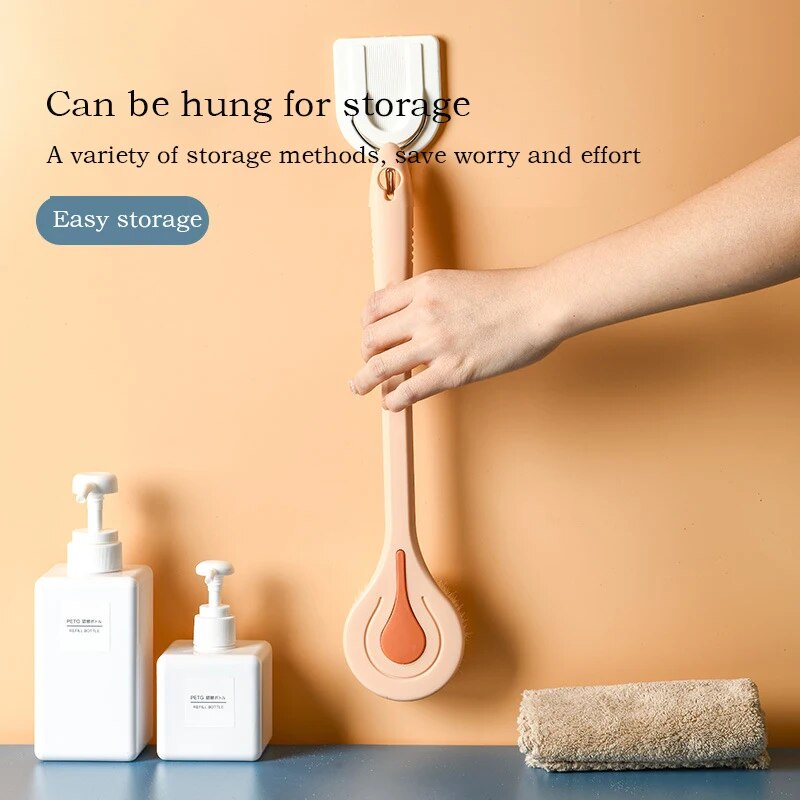 long handle bath brush, view 6 - MRSLM