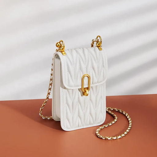 leather crossbody shoulder bag - MRSLM