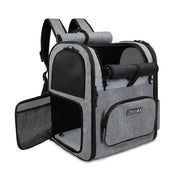 sturdy pet backpack carrier, view 2 - MRSLM