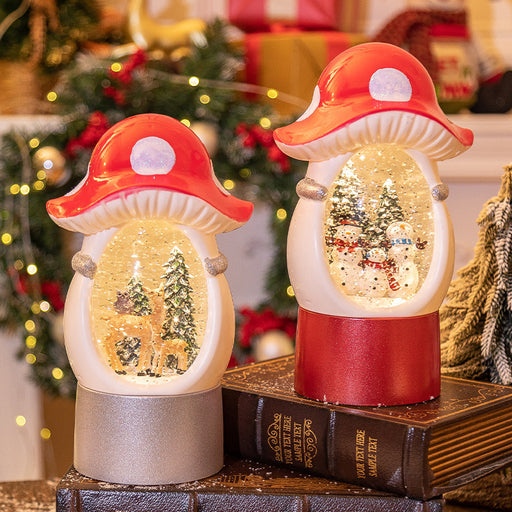 christmas music box crystal ball decoration - MRSLM